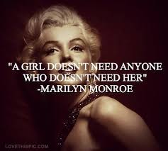 Marilyn Monroe Quote Pictures, Photos, and Images for Facebook ... via Relatably.com