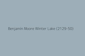 Benjamin Moore Winter Lake 2129 50