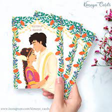 Create your own indian wedding invitation cards in minutes with our invitation maker. South Indian Wedding Card On Behance