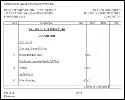 Related posts of bill of quantities excel template. Bills Of Quantities å·¥ç¨‹é‡æ¸…å•