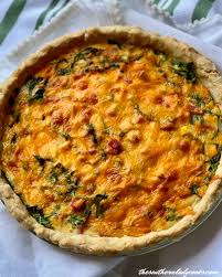 ham spinach quiche the southern lady