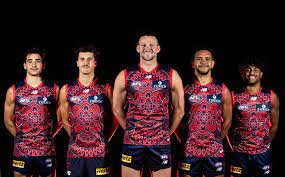 Adelaide will host melbourne in round 10 at adelaide oval. Melbourne Unveils 2021 Afl Indigenous Guernsey