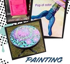 Painting Furniture With Pop Of Color