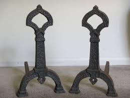 Antique Fireplace Andirons Antiques