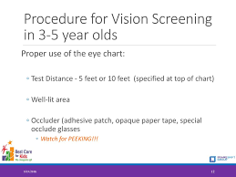 Vision Screening For Young Children Ppt Download