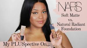 nars soft matte foundation vs natural