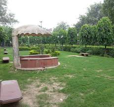 Buddha Garden In University Enclave
