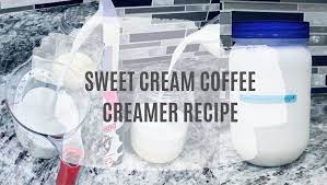 sweet cream coffee creamer recipe a