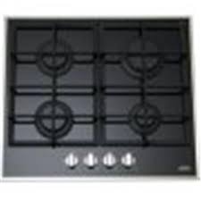 4 burner gas on glass cooktop with