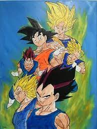Through dragon ball z, dragon ball gt and most recently dragon ball super, the saiyans who remain alive have displayed an enormous number of these transformations. Dragon Ball Z Goku Vegeta Transformations Anime Fan Art Characters Super Saiyan Ebay