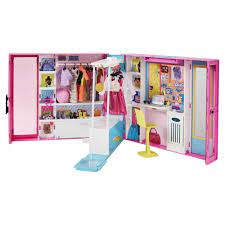 barbie dream closet with 30 pieces