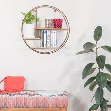 Mh London Wall Shelf Marly Round Rose