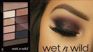 smokey eye makeup using wet n wild