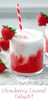 strawberry coconut daiquiri recipe we