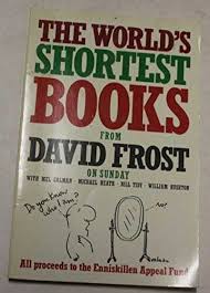 world s shortest books by frost david