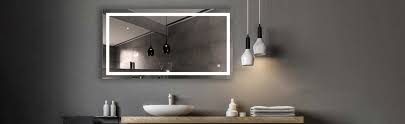 how to hang a frameless bathroom mirror