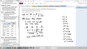 Vlsm Sample Problem 2 How To Find Subnet Mask From Host Requirment