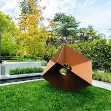 Corten A Steel Garden Art Sculpture