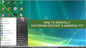 how to shutdown or restart remote