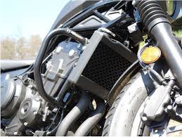 rd moto crash bar black for honda cmx