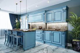 color kitchen cabinets with gray floors