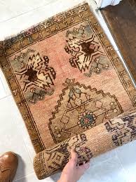 vine turkish small rug wool rug