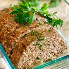 homestyle turkey meatloaf with mushrooms
