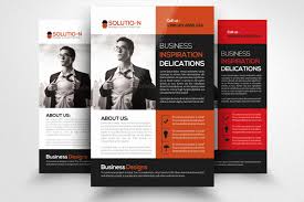 Free Printable Business Flyers Beautiful Red Brochure Template Free