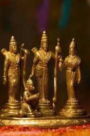 gift idol of ram darbar radha krishna