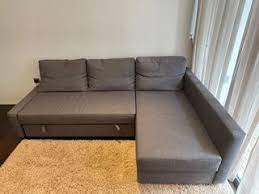 ikea friheten corner sofa bed with