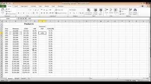 s growth calculation in excel you