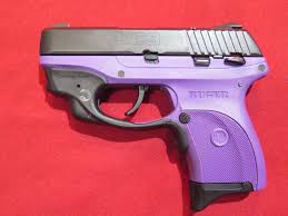 ruger lc9 9mm semi auto pistol purple