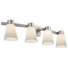 Free shipping for many products! Style Selections Portfolio Wall Sconce Satin Nickel Steel 4 Light 21434 Rona