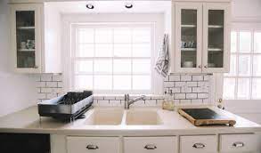 how to clean a white composite sink the