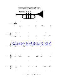 Download Trumpet Fingering Chart 2 Pdf
