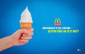 is mcdonald s ice cream gluten free