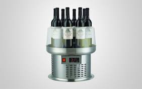 8 bottle countertop display wine cooler