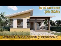 Small House Design Idea 8x10 Meters