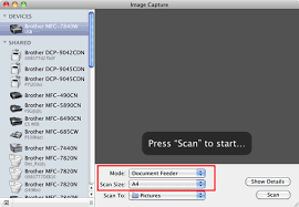 Prints up to 19ppm in. Scan A Document In Mac Os X 10 6 Brother