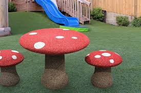 Mushroom Table And Chairs Numatrec