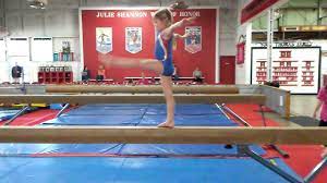 gymnastics beam gymnastics coaching