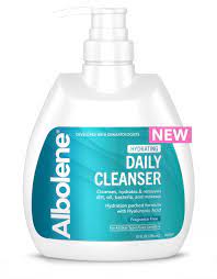 albolene daily face wash moisturizing
