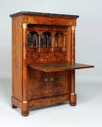 antique writing cabinet empire