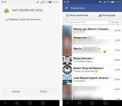 Jak korzystać z czatu Facebooka bez Messengera w Androidzie