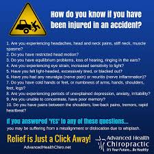 After a car accident, a chiropractor will meet with you. Auto Accident Chiropractor Advanced Health Chiropractor