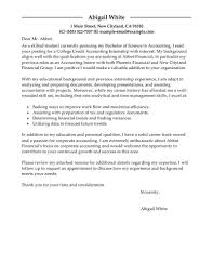 accounting intern cover letter exles