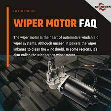 everything about windshield wiper motor