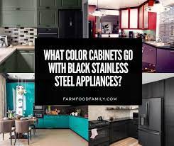 black stainless steel appliances