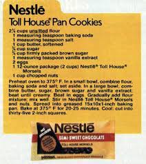 toll house pan cookies recipe clic
