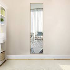 Slim Frame Full Length Wall Mirror